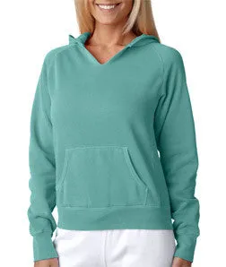 1595 Chouinard Ladies' Hooded Sweatshirt Seafoam Pgmdye