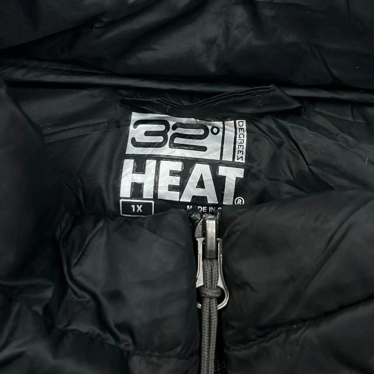32 DEGREES HEAT Classic Basic Essential Lightweight Padded Puffer Jacket