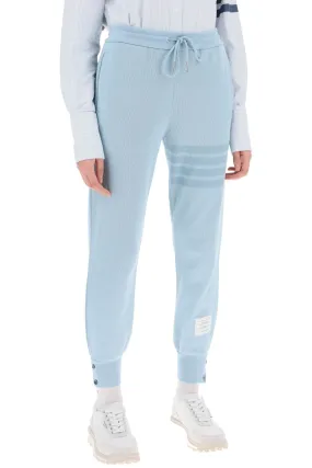 4-bar joggers in cotton knit