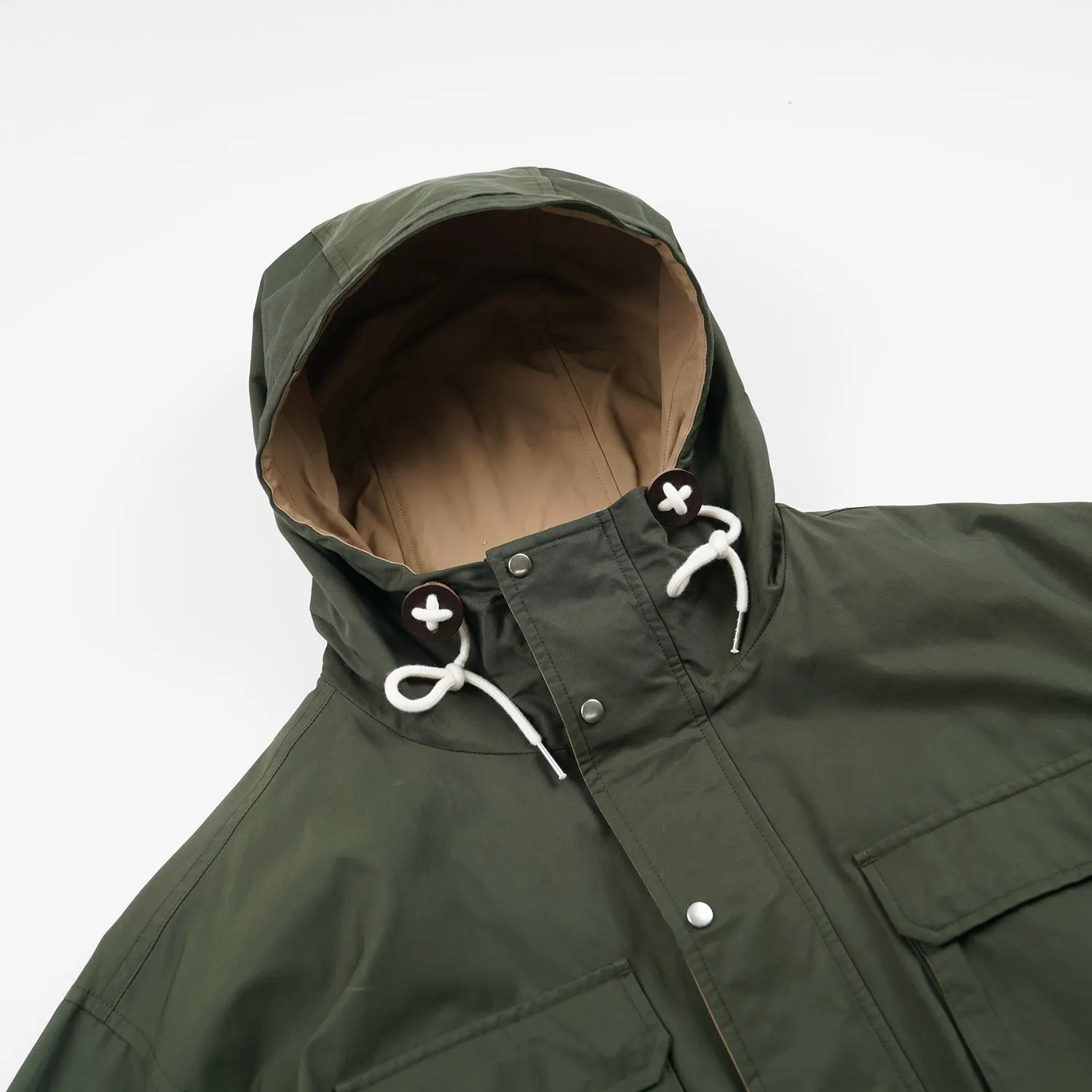 60/40 MOUNTAIN PARKA COAT  - DARK GREEN