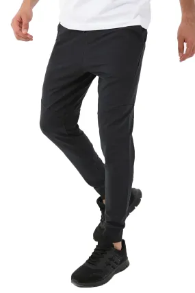 Airlife Mens Joggers with three pockets, Comfortable and Stylish sweatpants for men, one side zipper pocket, Turkish-made, Slim Fit Athletic Pants for Everyday Wear, Running, Exercise, and Workout.