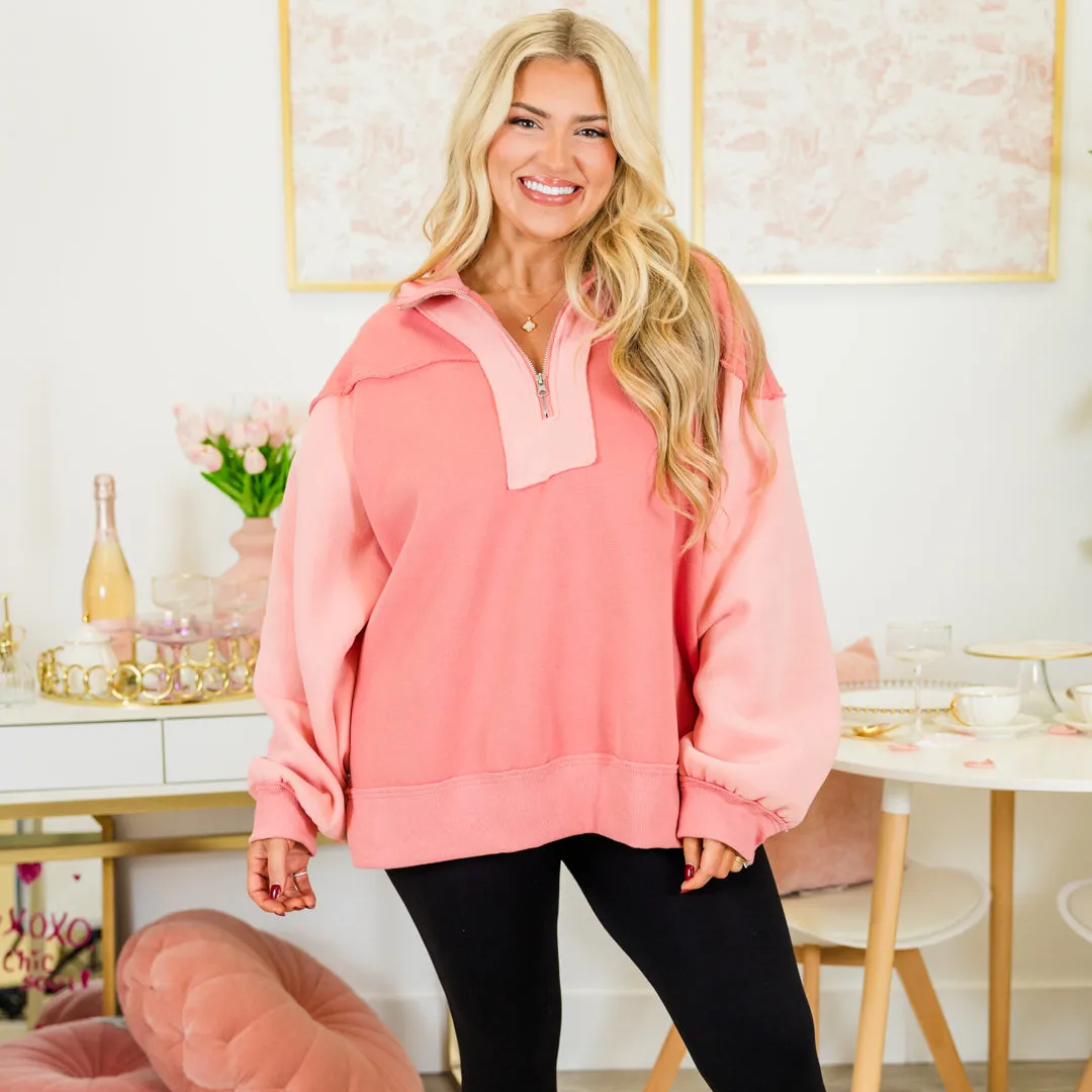 All We Want Pullover, Salmon