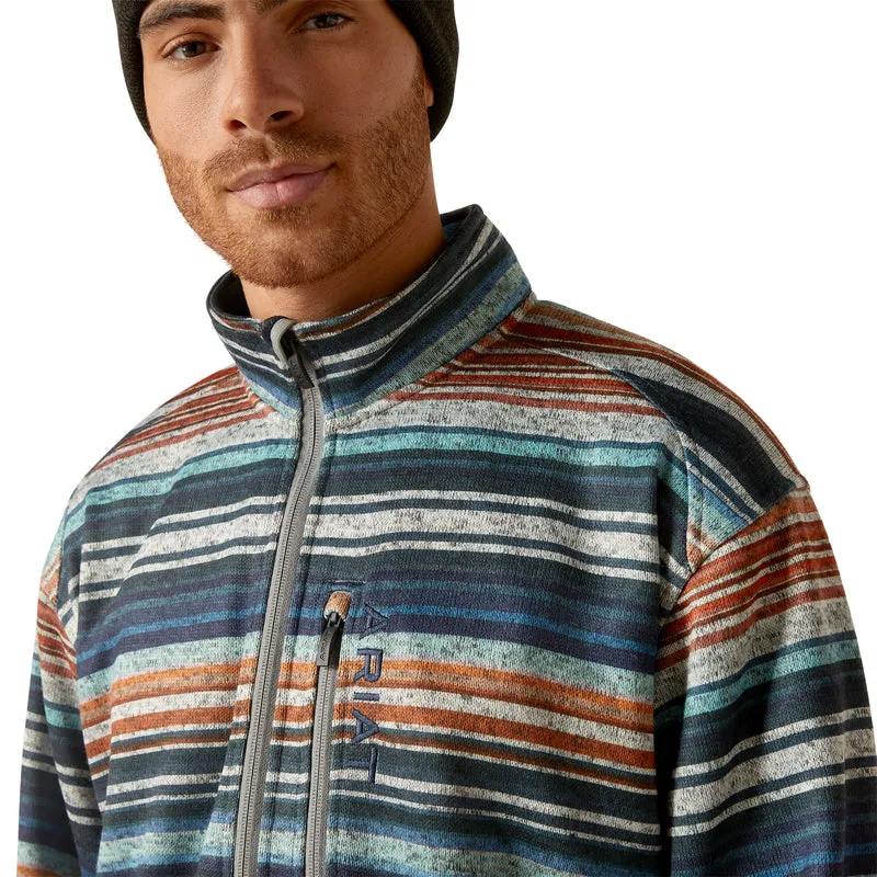 Ariat Men's Caldwell Full Zip, Jetty Grey Heather