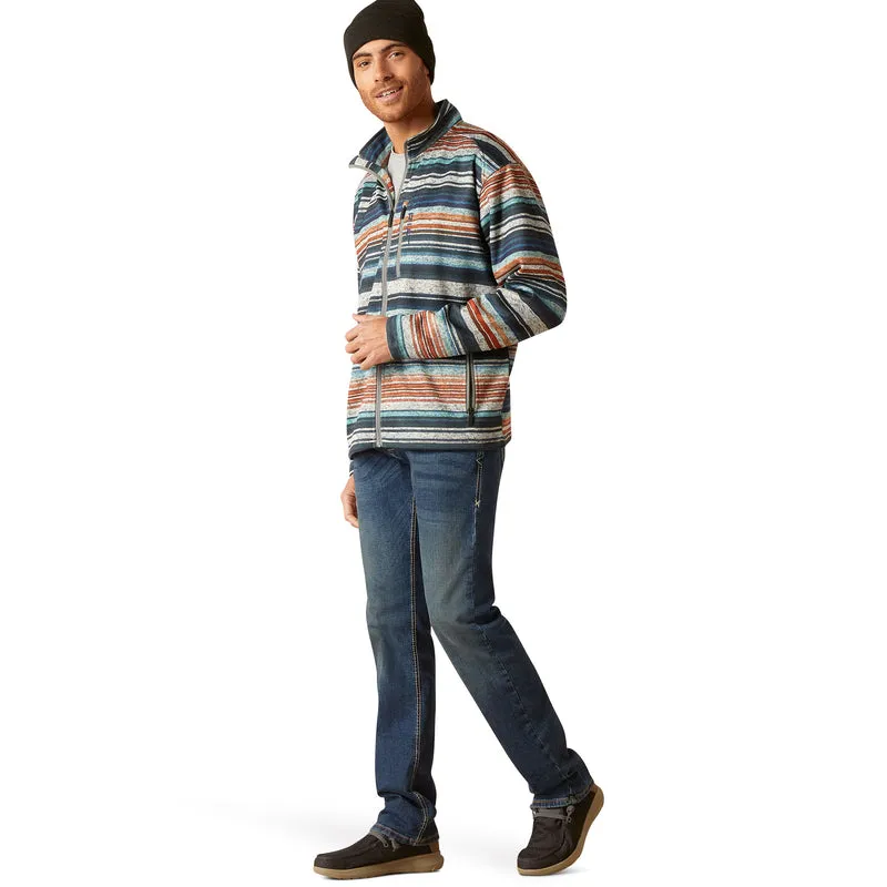 Ariat Men's Caldwell Full Zip, Jetty Grey Heather