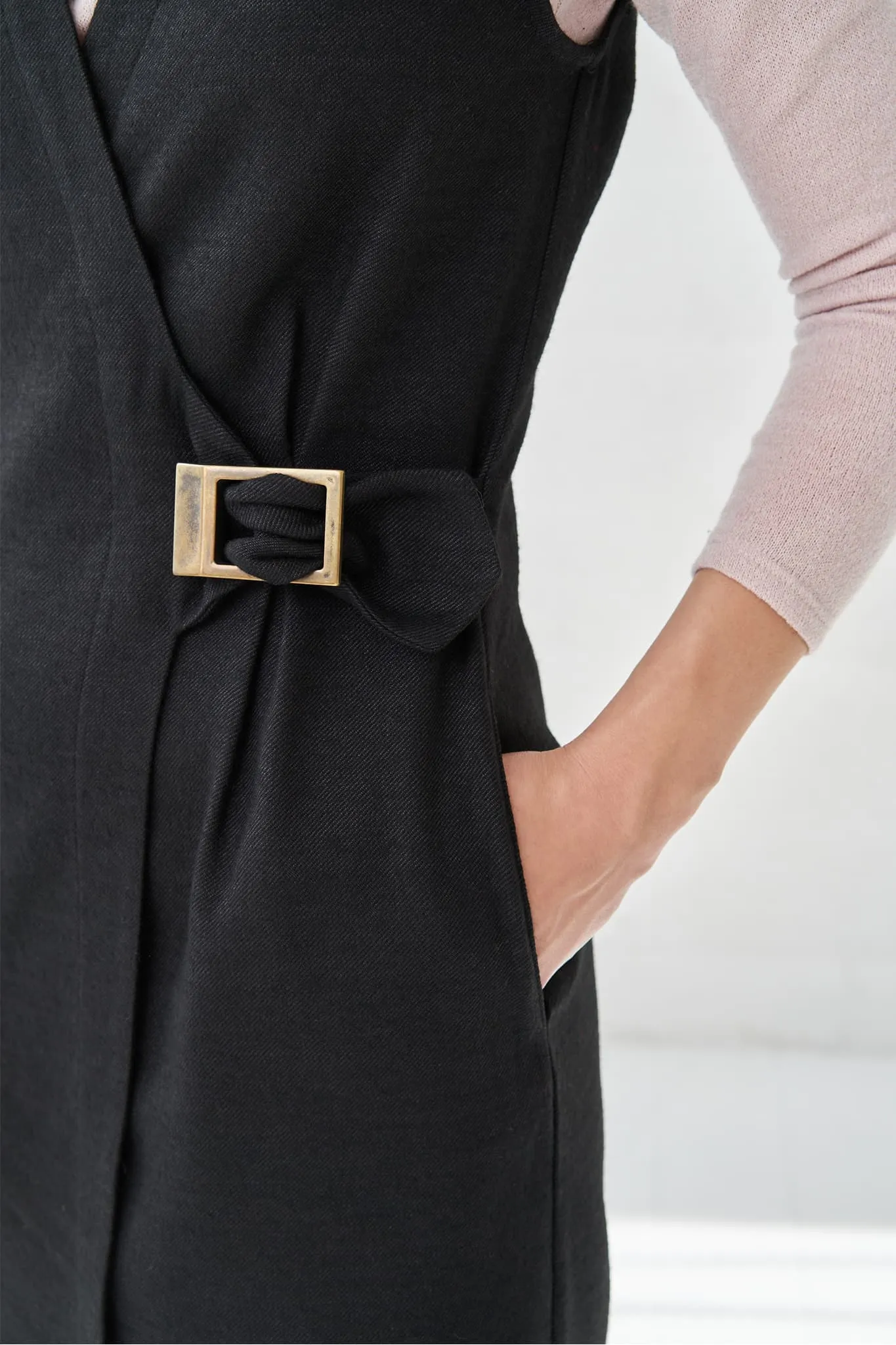 Autumn wool vest Lina