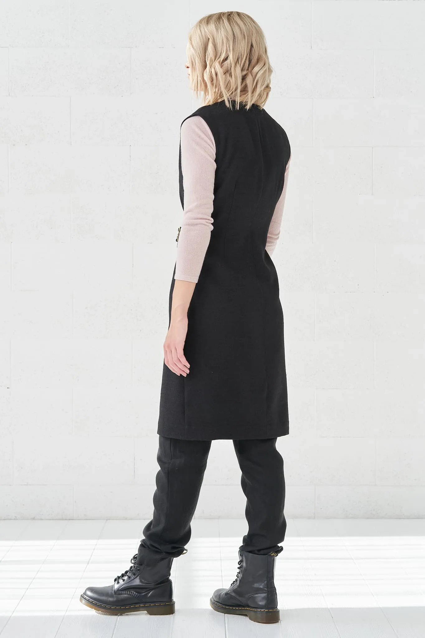 Autumn wool vest Lina