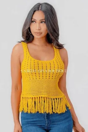 Avena crochet top.