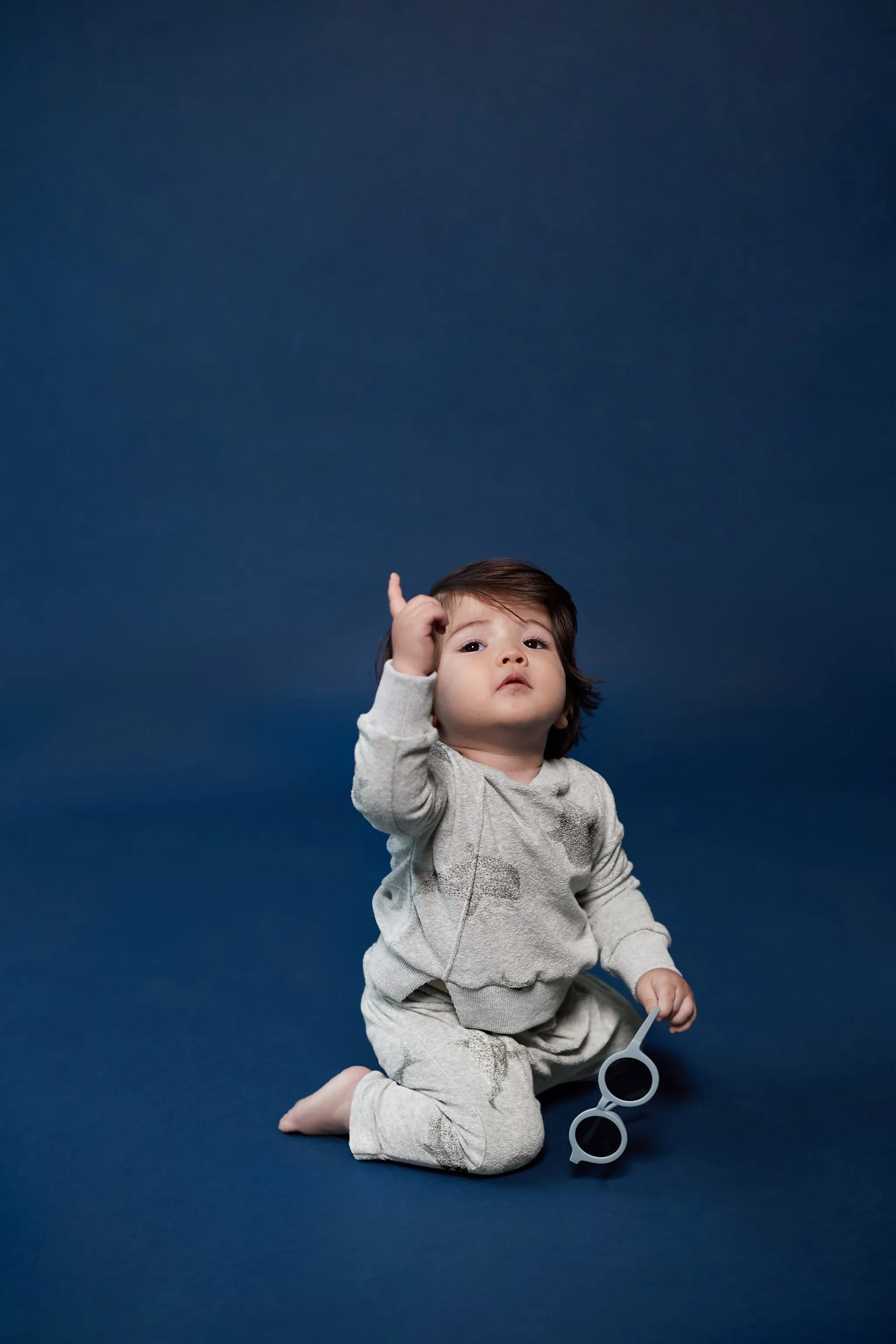 Baby Joggers with Front Pleat | Cream