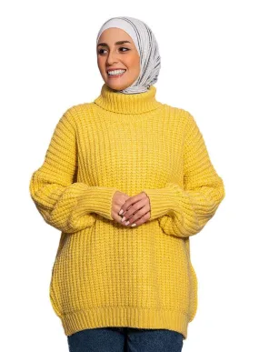 Baby Yellow Puffy Pullover