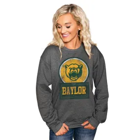 BAYLOR BEARS "GOOD VIBES" PERFECT CREW SWEATSHIRT