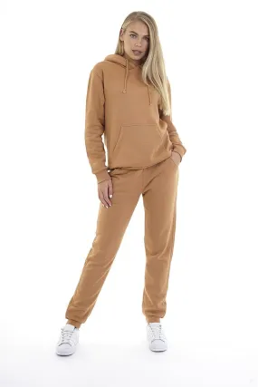 BISCUIT POCKET DETAIL PLAIN DRAWSTRING HOODIE