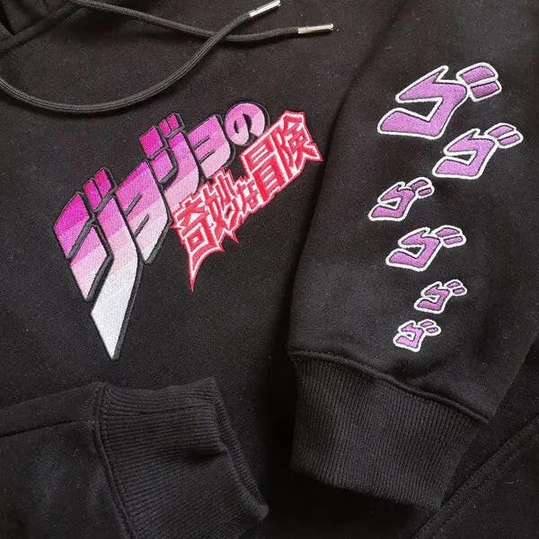 Bizarre Threads Adventure Embroidered Hoodie