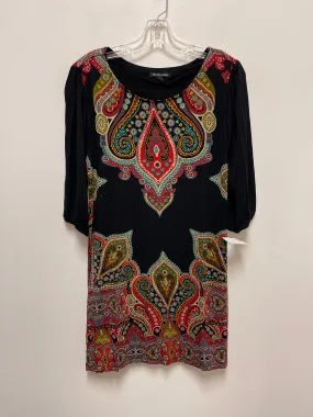 Black Tunic Long Sleeve Cha Cha Vente, Size L