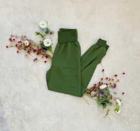 Breeze On By Plus Ash Olive Airflow Joggers