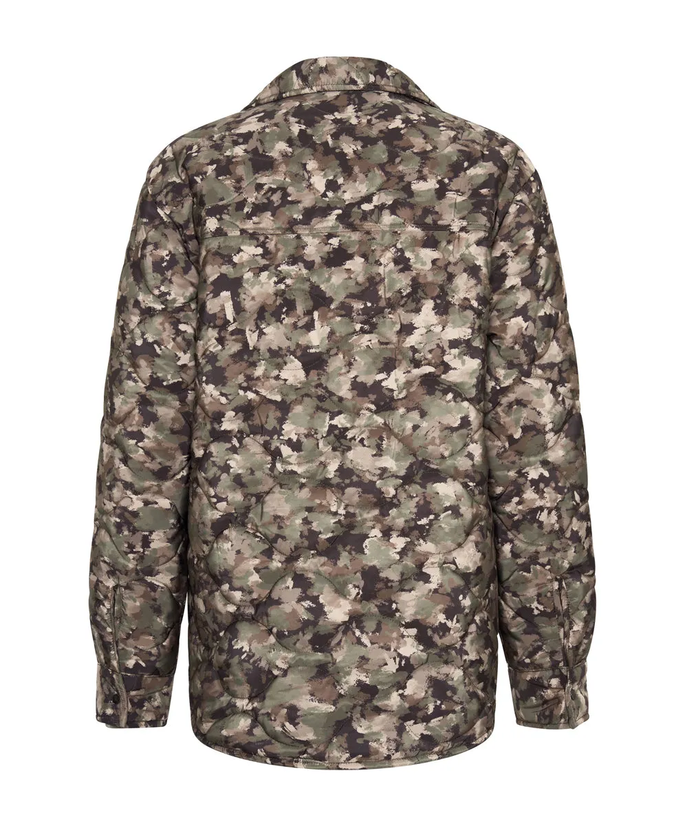 CAMO QUILTED JACKET