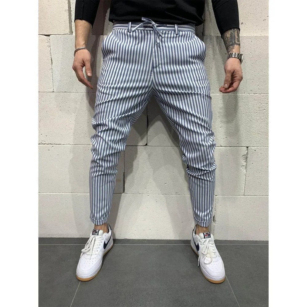 Casual Striped Pants