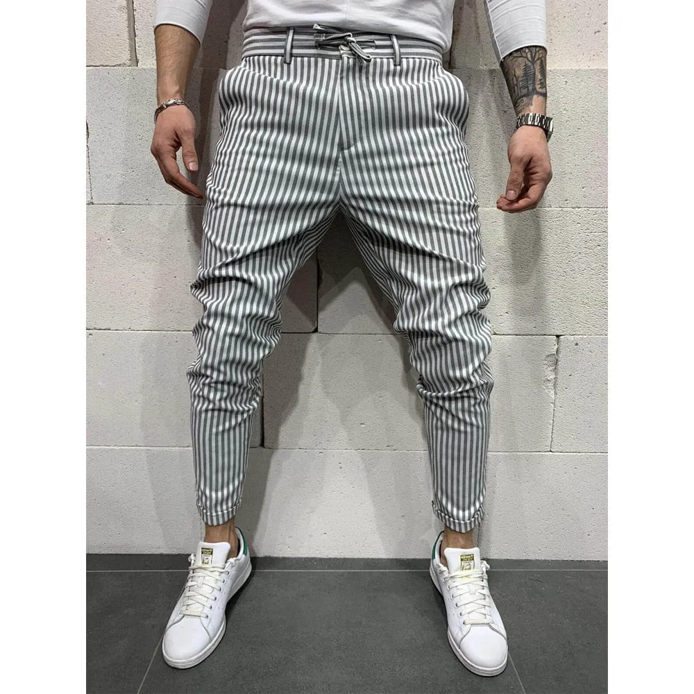Casual Striped Pants