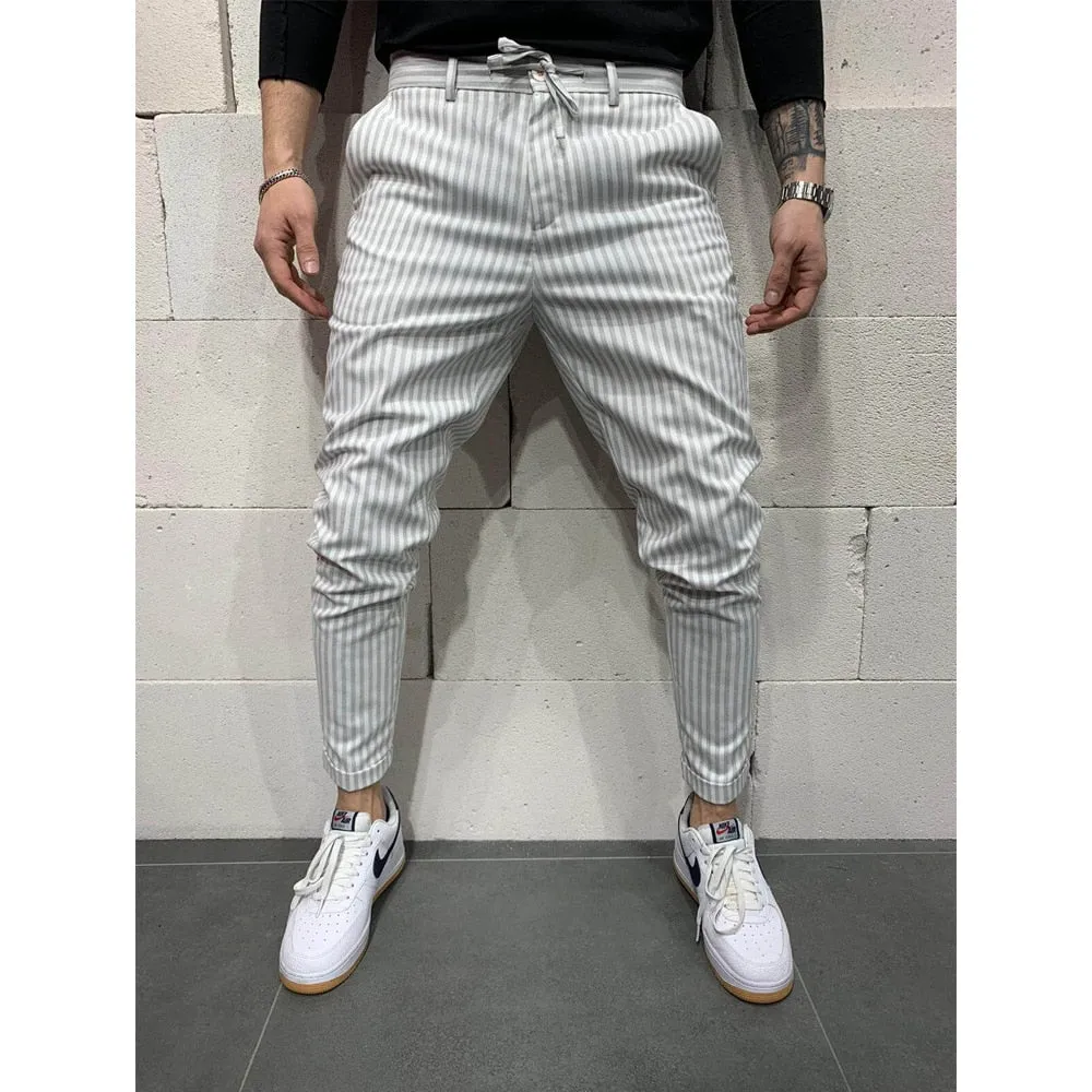 Casual Striped Pants