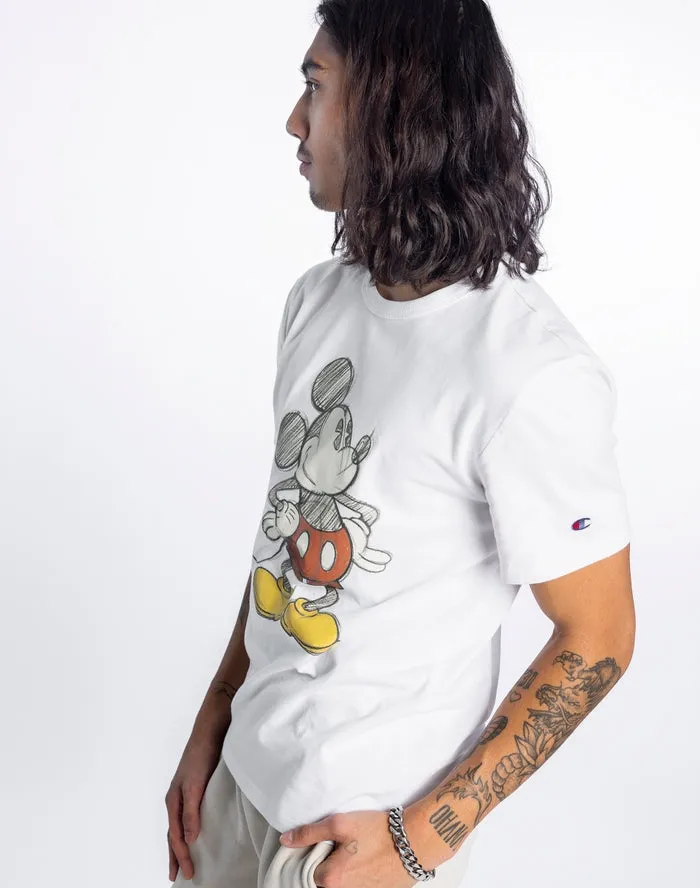Champion Disneys Mickey & Friends Heritage Tee, Posion Mickey White T1919G 592166 045