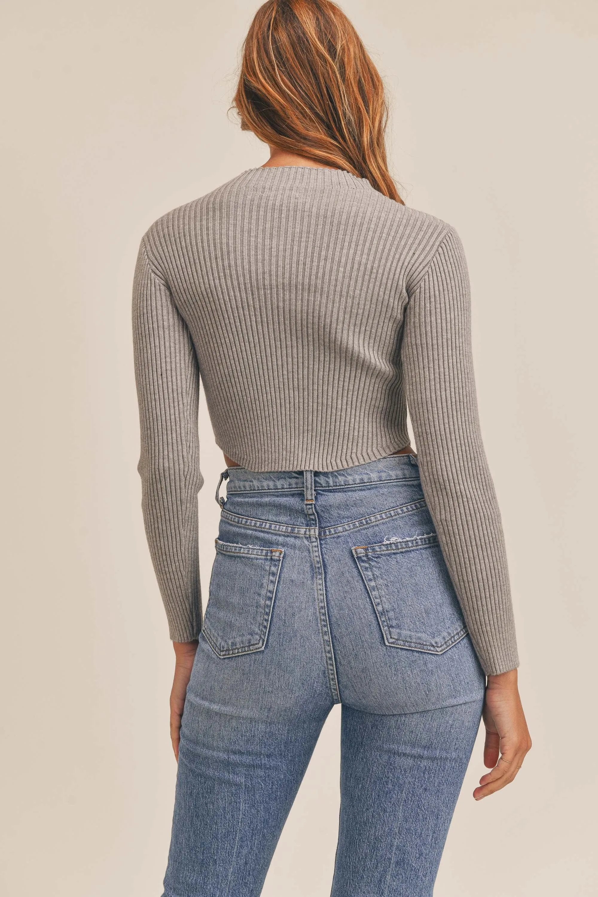 Current Mood Crop Sweater