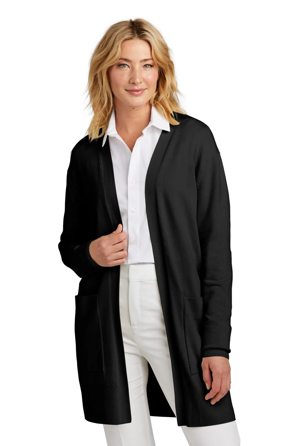 Custom Embroidered - Mercer Mettle™ Women's Open-Front Cardigan Sweater MM3023