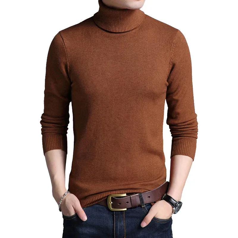 David Rollkragenpullover | Lässiger Strickpullover für Herren