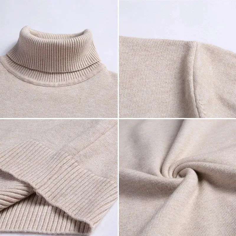 David Rollkragenpullover | Lässiger Strickpullover für Herren