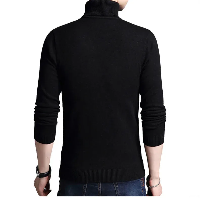 David Rollkragenpullover | Lässiger Strickpullover für Herren