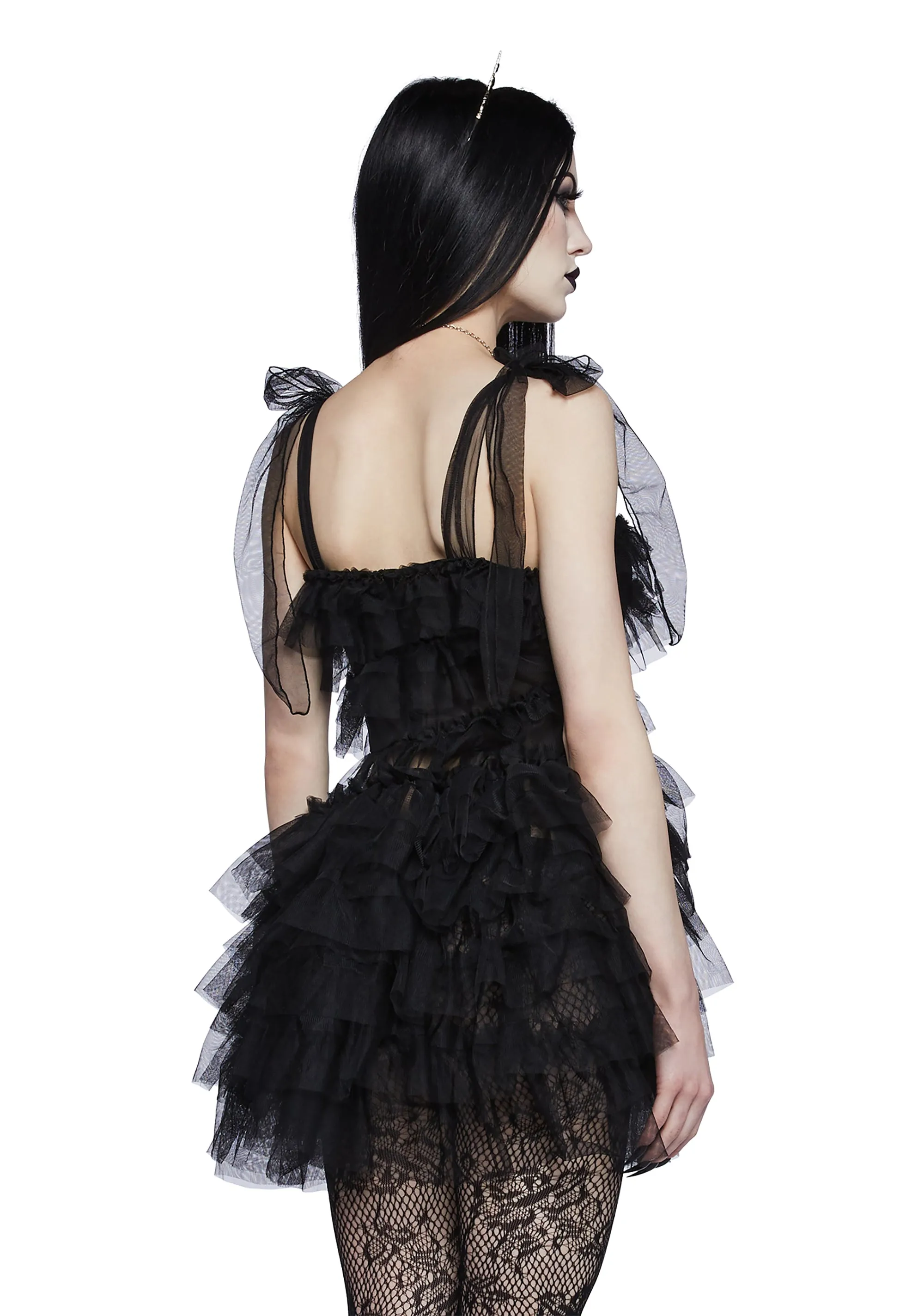 Dusk Devotions Babydoll Dress