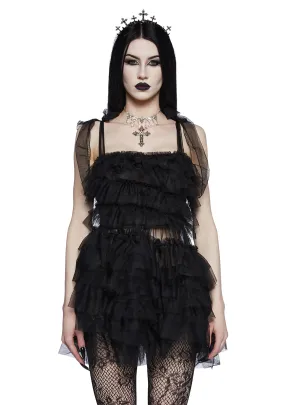 Dusk Devotions Babydoll Dress