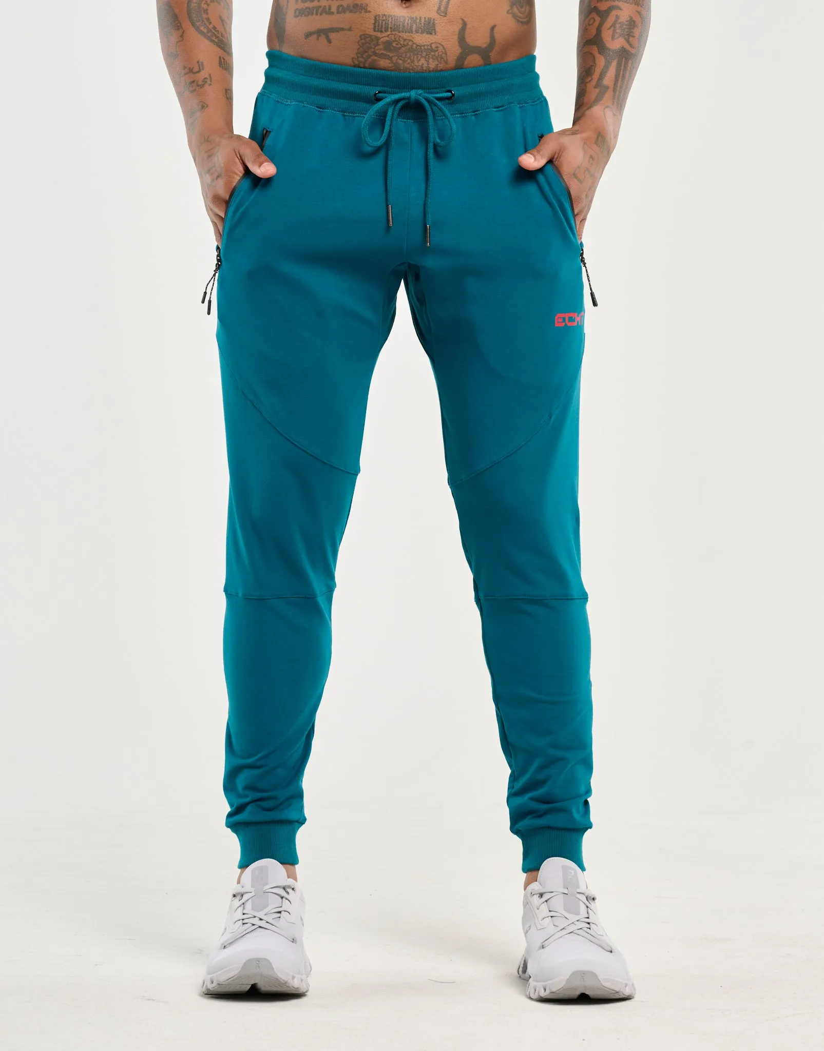 Echt Tapered Joggers - Deep Teal