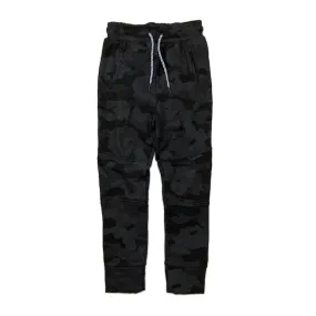 Empire Cargo Style Sweatpants | Black Camo | Appaman