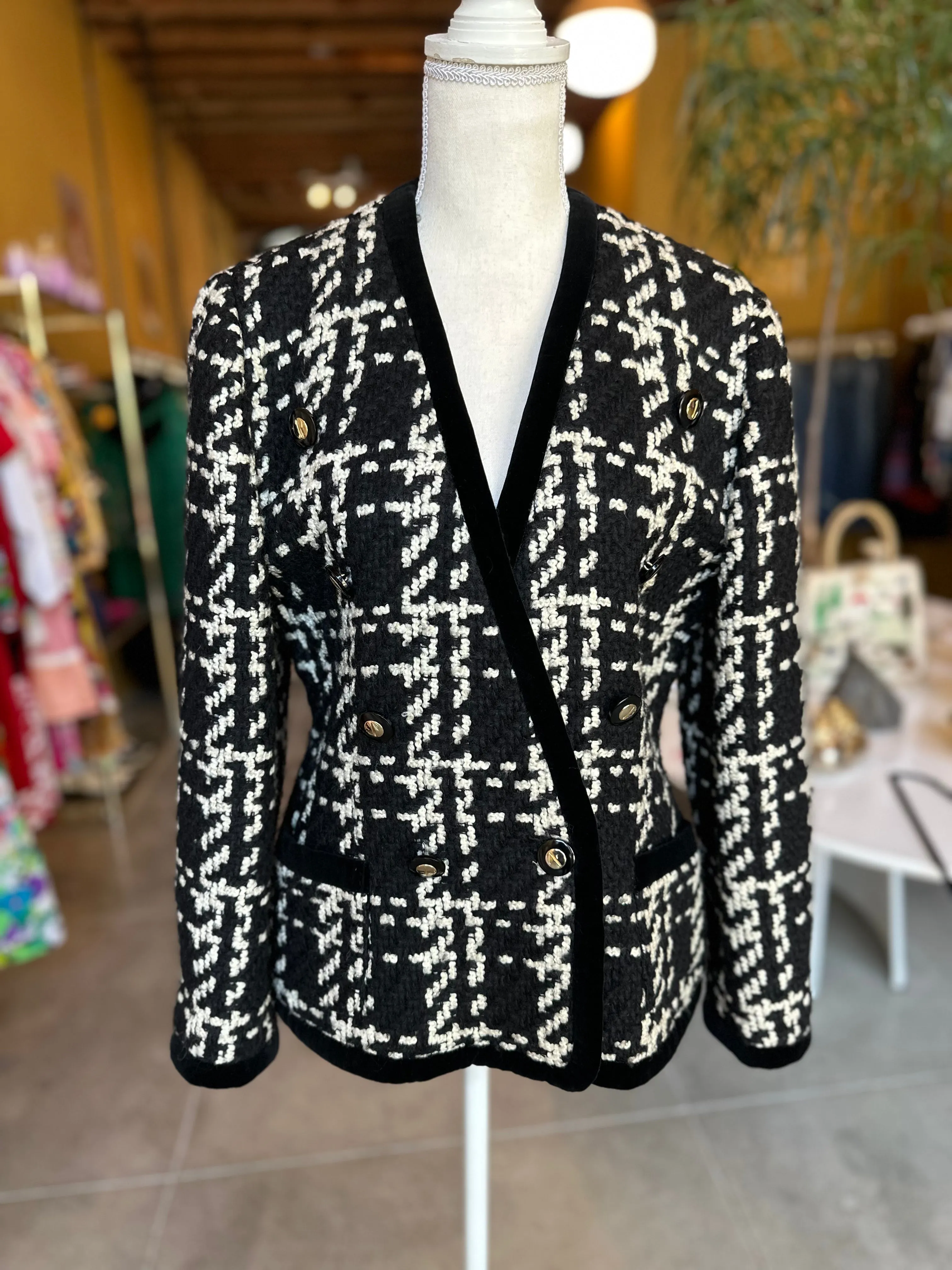 Escada Tweed Blazer