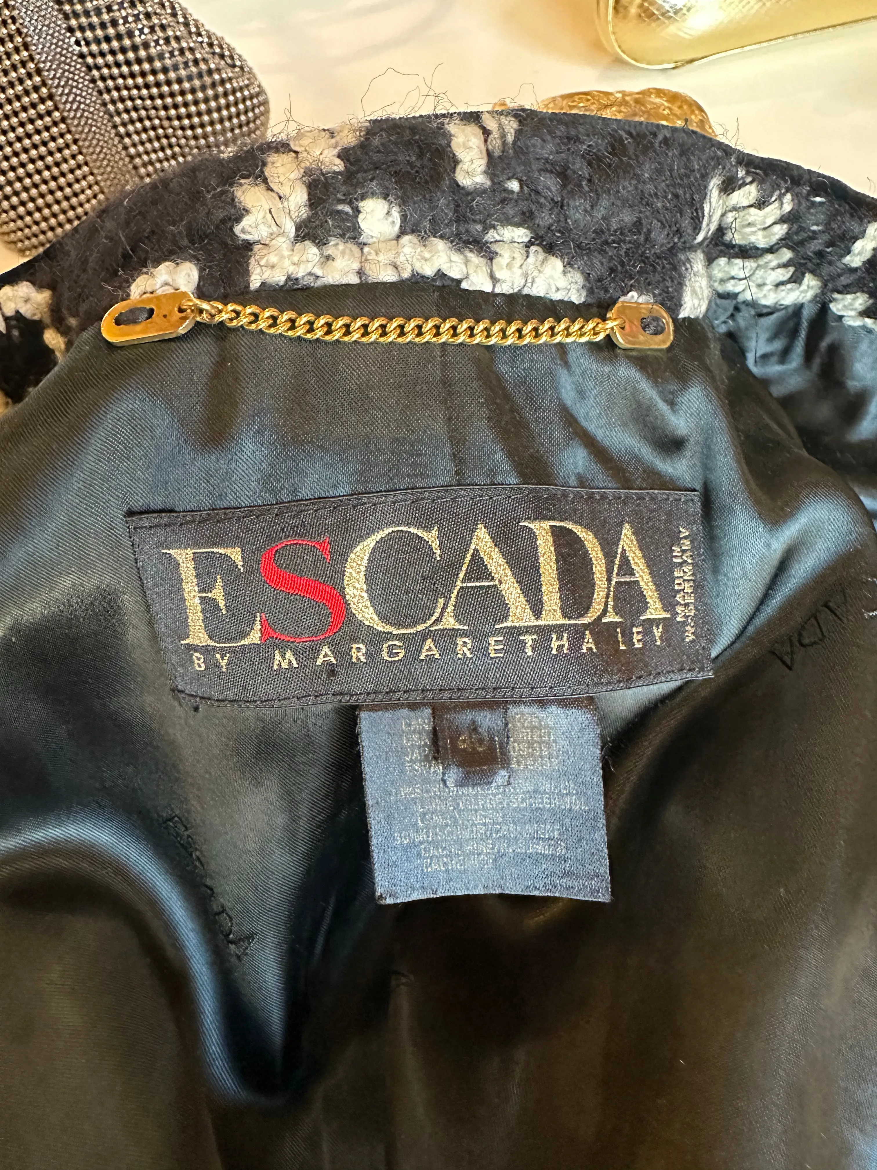 Escada Tweed Blazer