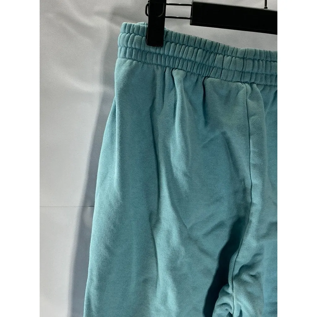 EVERLANE Women's Light Blue Organic Cotton Drawstring Casual Jogger Pant SZ S