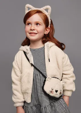 Faux Fur Pullover Jacket