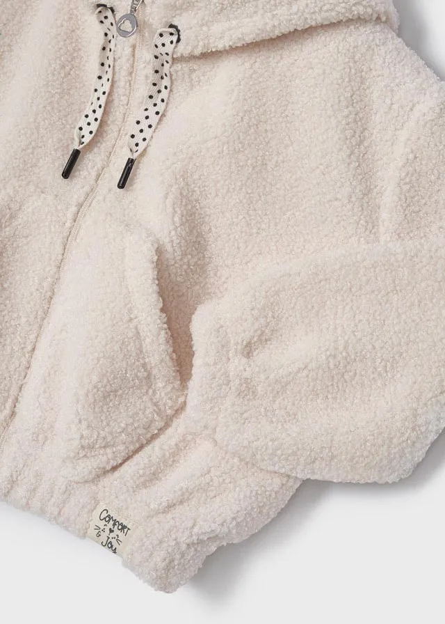 Faux Fur Pullover Jacket