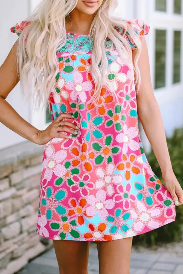 Floral Babydoll Dress