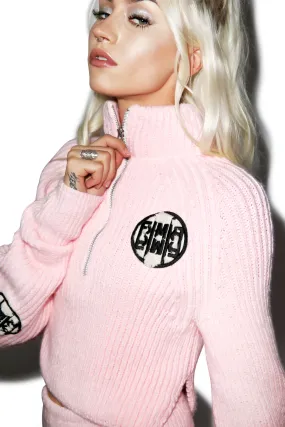 Fluffy Crop Sweater