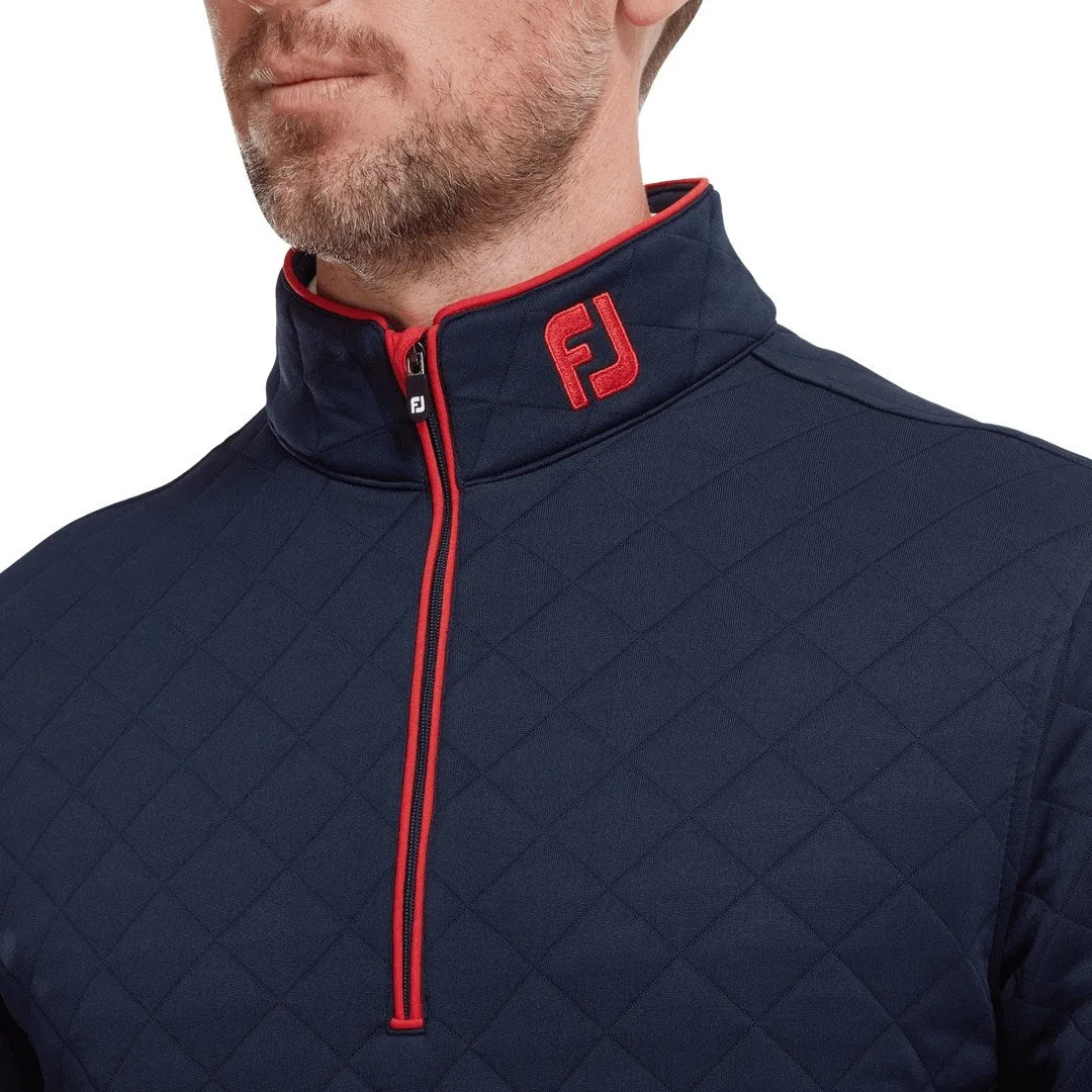 Footjoy Diamond Quilted Chill Out Golf Pullover 88452