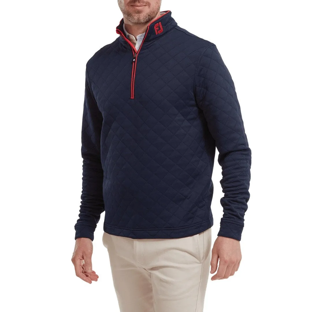 Footjoy Diamond Quilted Chill Out Golf Pullover 88452