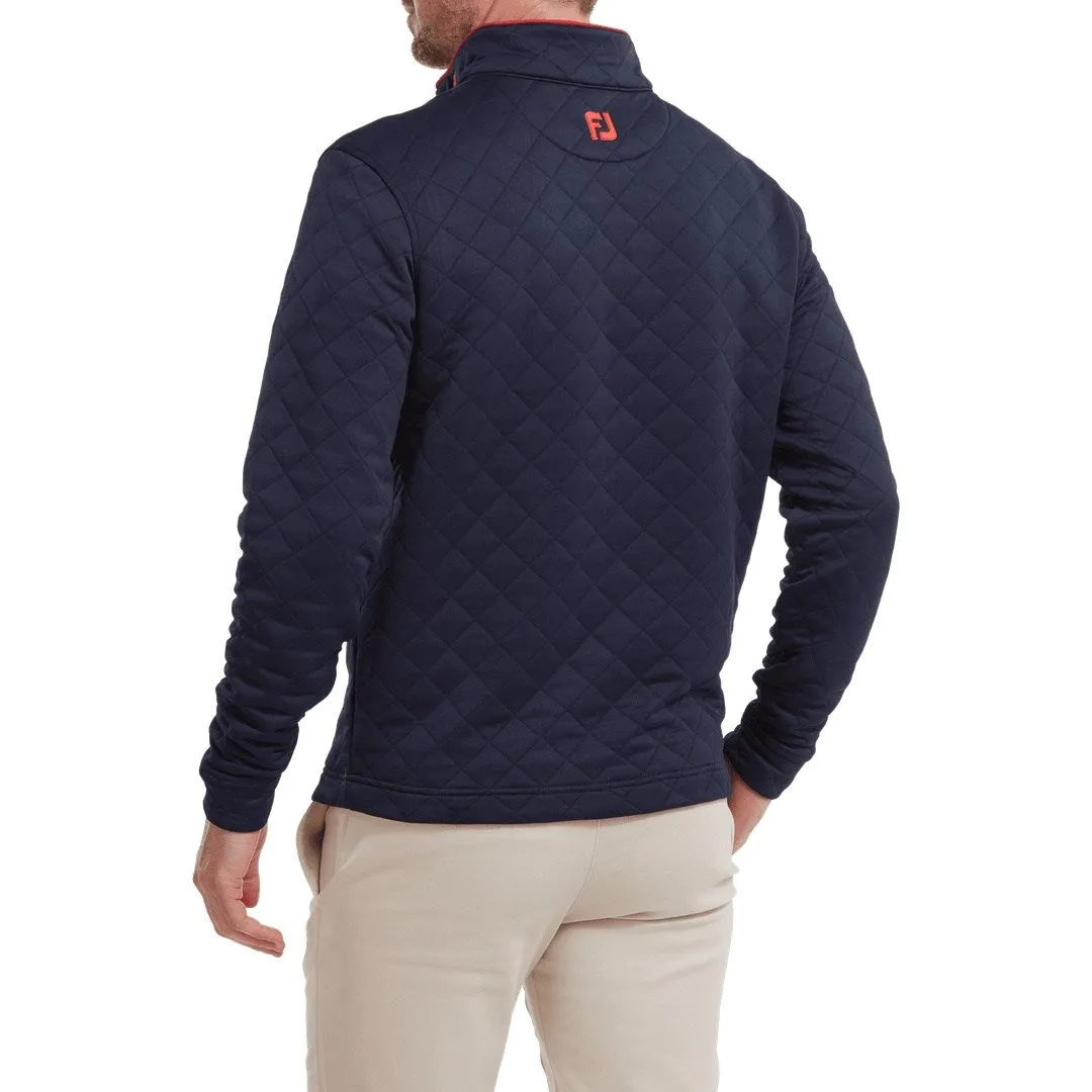 Footjoy Diamond Quilted Chill Out Golf Pullover 88452