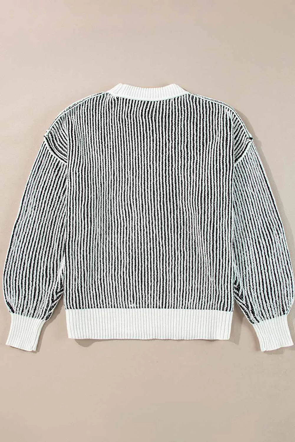 Frosted Striped Sweater