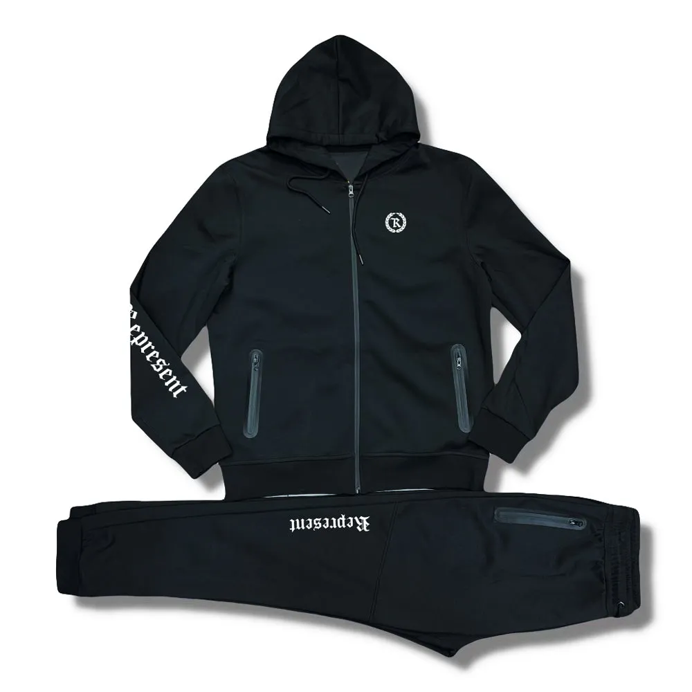 Gang Tech Fleece VER. 2.0 Track Suit [BLACK] FULL SET