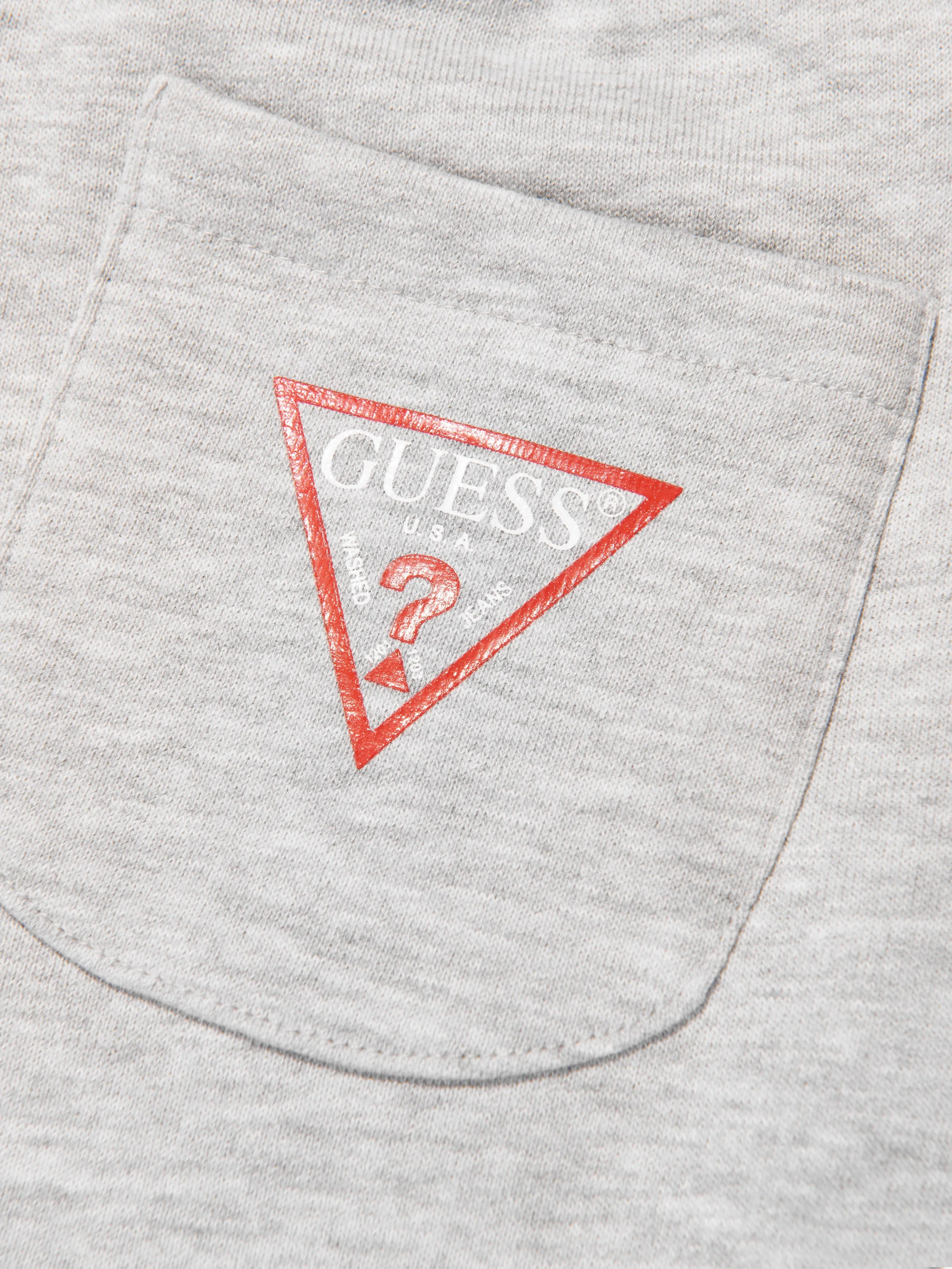 Guess Boys Logo Joggers in Grey