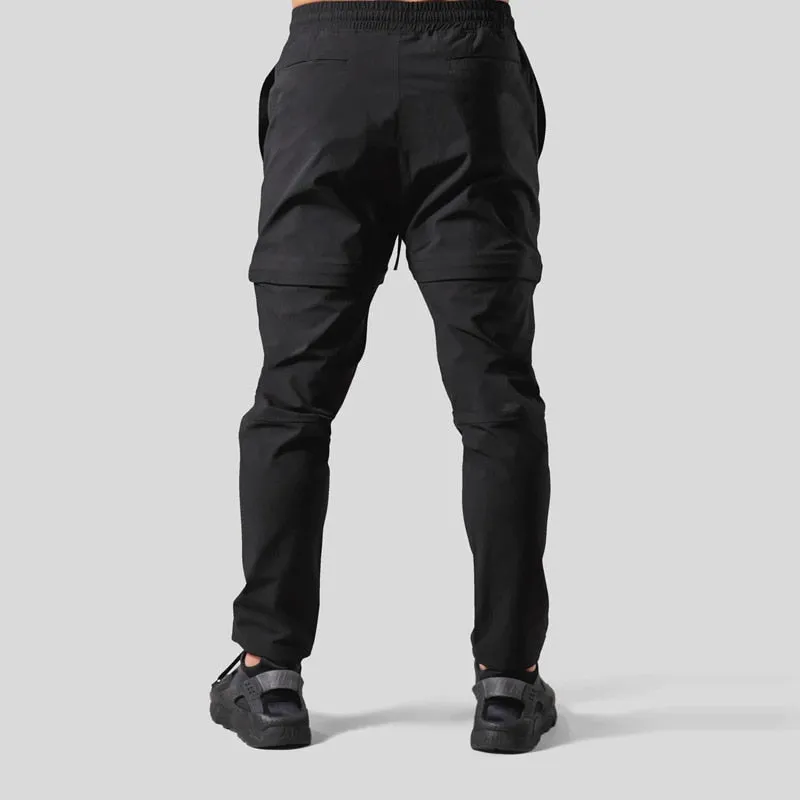 Gym Sports Casual Trousers Fitness Thin Loose Woven Fitness Running Training Leggings Shorts Trousers Men
