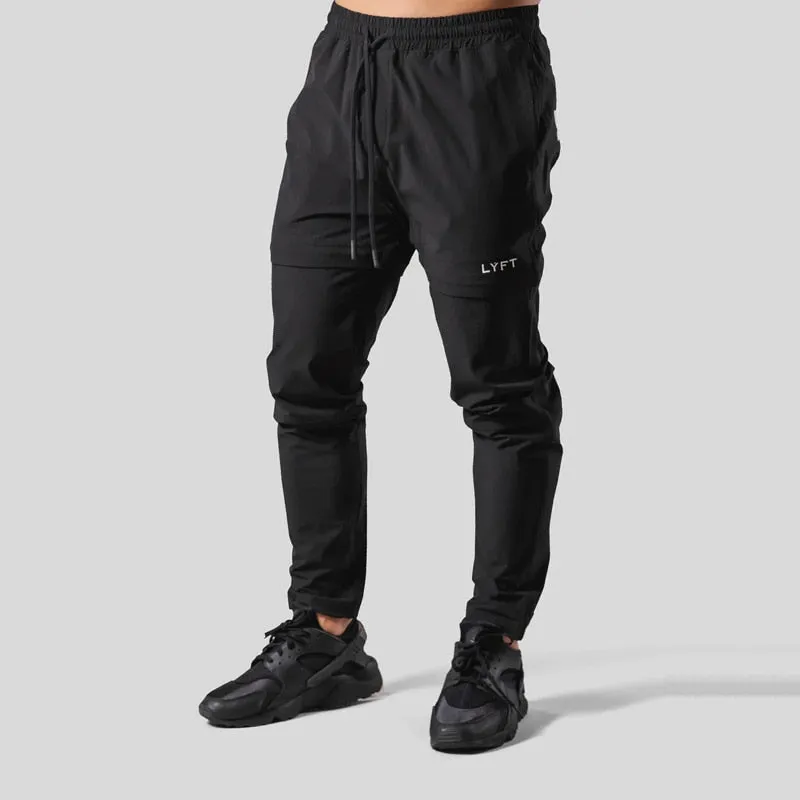 Gym Sports Casual Trousers Fitness Thin Loose Woven Fitness Running Training Leggings Shorts Trousers Men
