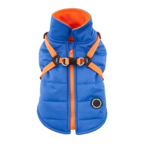 Harness Coat | Mountaineer Royal Blue & Orange