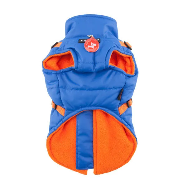 Harness Coat | Mountaineer Royal Blue & Orange
