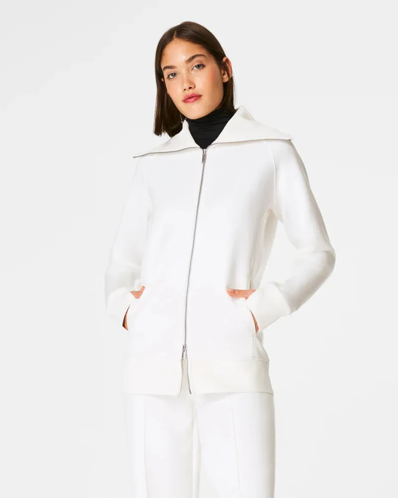 HeavyAir Full Zip Tunic | Powder